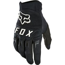 FOX Dirtpaw cross kesztyű – fekete/fehér – L