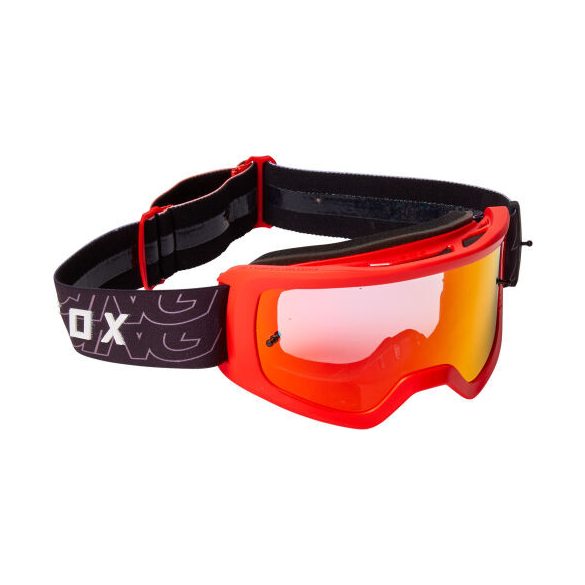 Fox cross szemüveg - Main Peril - tükrös lencse - fluo piros