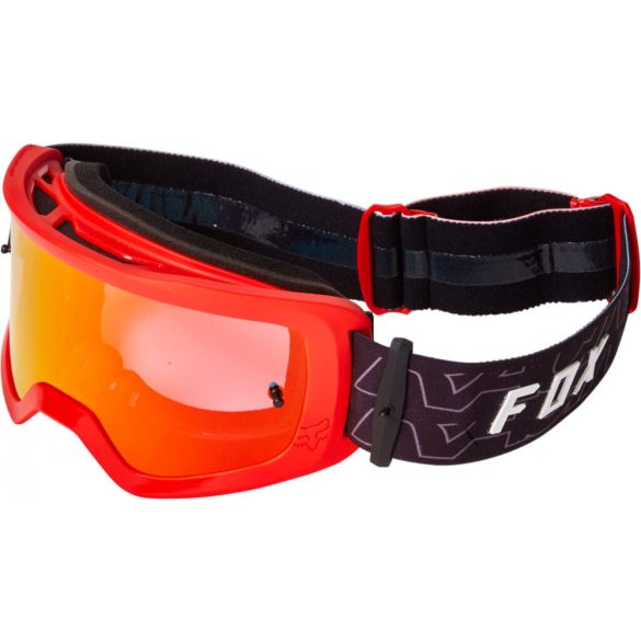 Fox cross szemüveg - Main Peril - tükrös lencse - fluo piros