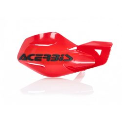   HANDGUARDS COMPLETE MX UNIKO - INCL MOUNTING KIT - RED GASGAS/BLACK