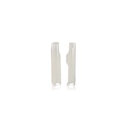   ACERBIS LOWER FORK COVERS HONDA CR125/250 04/07 + CRF250 04/17 + CRF450 04/16 - CLEAR