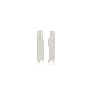ACERBIS LOWER FORK COVERS HONDA CR125/250 04/07 + CRF250 04/17 + CRF450 04/16 - CLEAR
