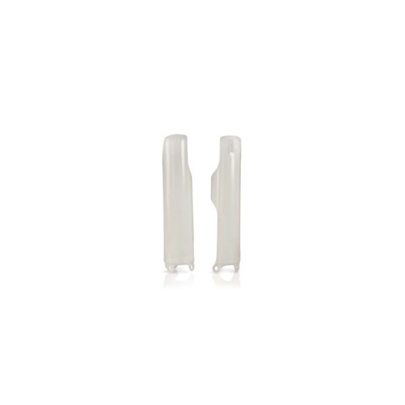 ACERBIS LOWER FORK COVERS HONDA CR125/250 04/07 + CRF250 04/17 + CRF450 04/16 - CLEAR