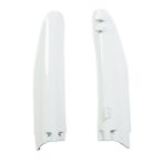 LOWER FORK COVER SUZUKI RM 125-250 99/03 - WHITE