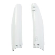 LOWER FORK COVER SUZUKI RM 125-250 99/03 - WHITE