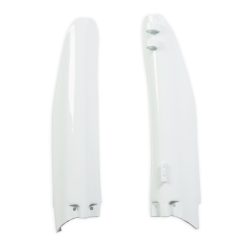 LOWER FORK COVER SUZUKI RM 125-250 99/03 - WHITE