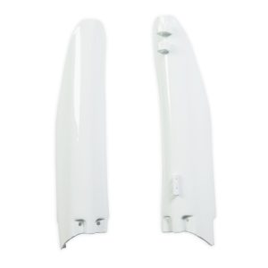 LOWER FORK COVER SUZUKI RM 125-250 99/03 - WHITE