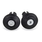 HANDLEBAR END CAPS - BLACK