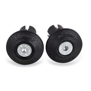 HANDLEBAR END CAPS - BLACK