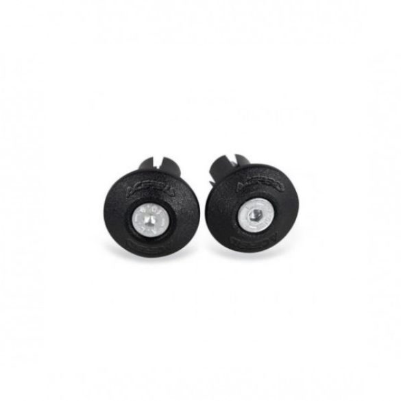 HANDLEBAR END CAPS - BLACK