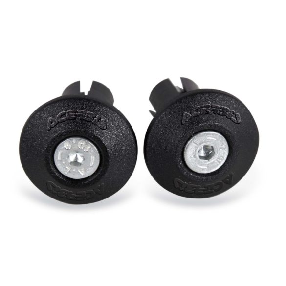 HANDLEBAR END CAPS - BLACK