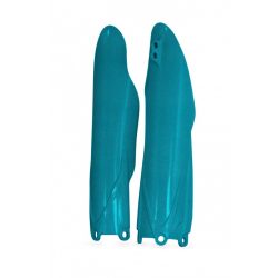   LOWER FORK COVERS YZ 125-250 15/23 + YZF 250 10/23 + 450 10/22 - METALLIC TEAL