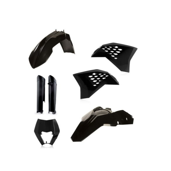 Acerbis teljes idomszett -  KTM EXC/EXC-F 2008-2011 - fekete