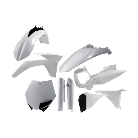 Acerbis teljes idomszett -  KTM SX-F 2011-2012 + SX 2012 - fehér