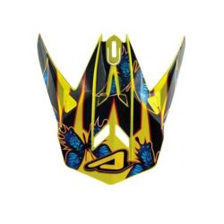REPLACEMENT VISOR BUTTERFLY - BLUE/YELLOW
