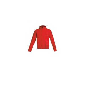 LOGO RAIN SUIT - BLACK/RED