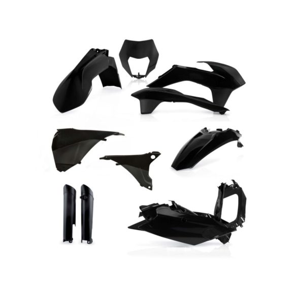 Acerbis teljes idomszett -  KTM EXC/EXC-F 2014-2015 - fekete