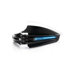 X-TARMAC HANDGUARDS - WITH LIGHTS INCLUDED - BLACK