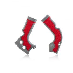   Acerbis vázvédő - X-Grip - CRF 250 14/17 + 450 13/16 - ezüst/piros