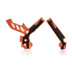   Acerbis vázvédő - X-Grip - KTM SX+SXF 11/15 + EXC+EXCF 12/16 - narancs