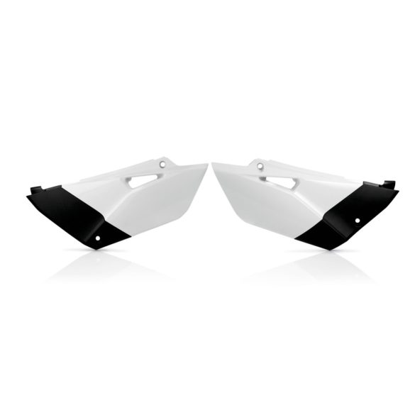 SIDE PANELS YAM YZ85 15/21 - WHITE/BLACK