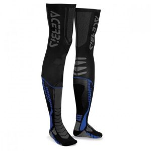 Acerbis cross zokni - X-Leg Pro - fekete/kék