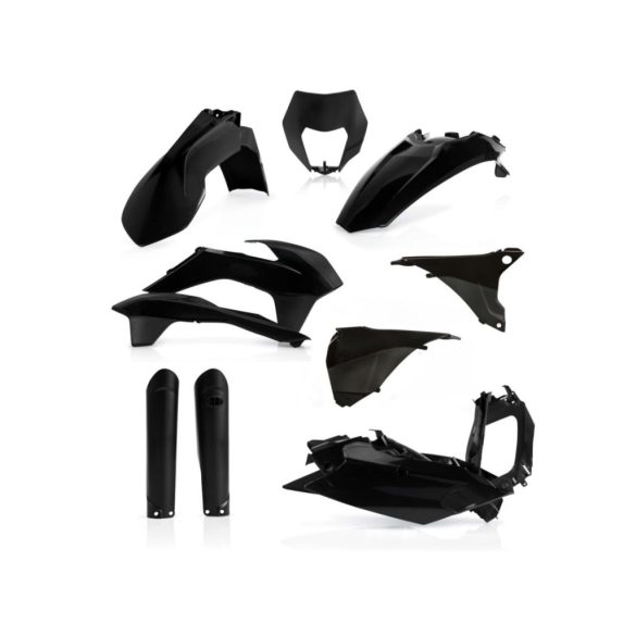 Acerbis teljes idomszett -  KTM EXC/EXC-F 2016 - fekete