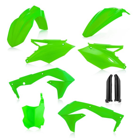 Acerbis teljes idomszett -  KAWASAKI KXF 450 2016-2017 – fluo zöld