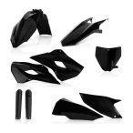 idomszett - S PLASTICS HUSQVARNA TC 250 2016 - fekete