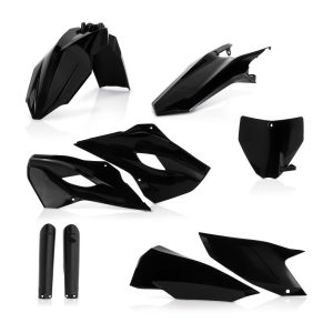 idomszett - S PLASTICS HUSQVARNA TC 250 2016 - fekete