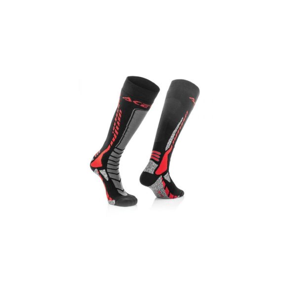 Acerbis cross zokni - MX Pro - fekete/piros