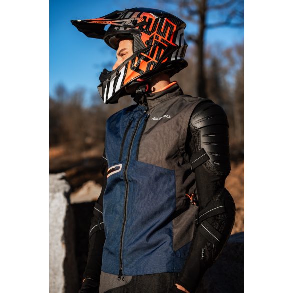 Acerbis enduro kabát - Enduro One – kék/szürke