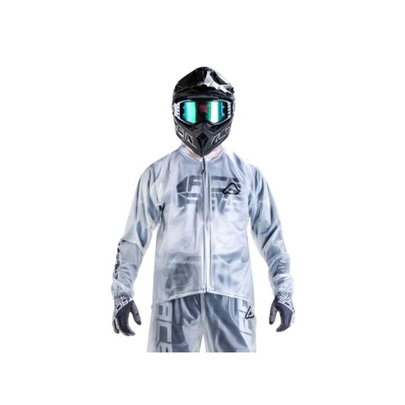 ACERBIS TRANSPARENT RAIN JACKET 3.0 - CLEAR