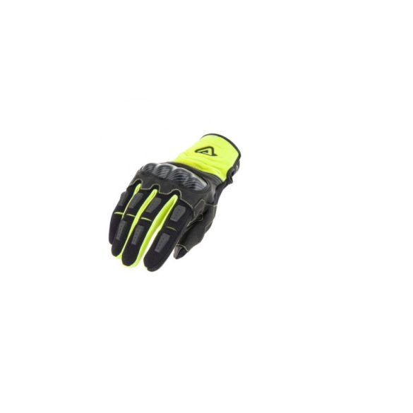 Acerbis enduro kesztyű - CE Carbon “G” 3.0 – sárga/fekete