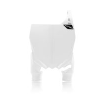   rajtszámtábla - RAPTOR YAMAHA YZF250 14/18 + 450 14/17 + YZ 14/20 - fehér