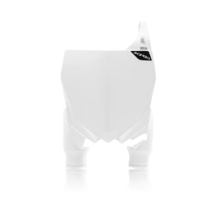 rajtszámtábla - RAPTOR YAMAHA YZF250 14/18 + 450 14/17 + YZ 14/20 - fehér