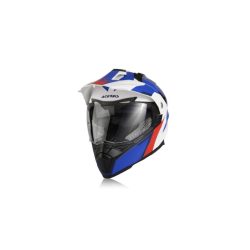ACERBIS HELMET FLIP FS-606 - WHITE/BLUE/RED - S