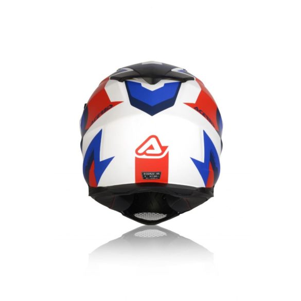 ACERBIS HELMET FLIP FS-606 - WHITE/BLUE/RED - S