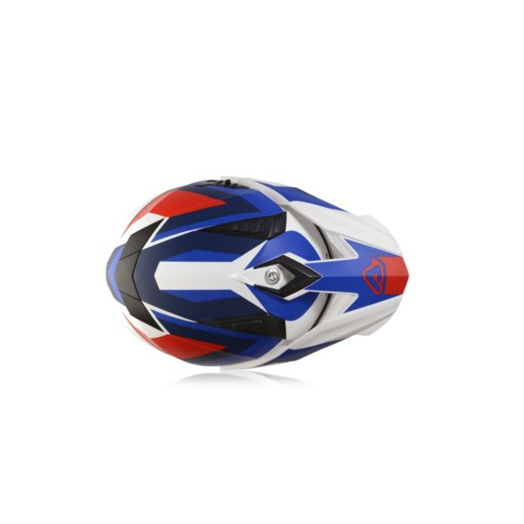 ACERBIS HELMET FLIP FS-606 - WHITE/BLUE/RED - S