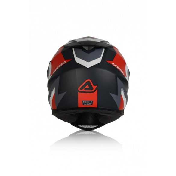 HELMET FLIP FS-606 - GREY/RED