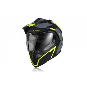 Acerbis zárt bukósisak - Flip FS-606 - fekete/szürke