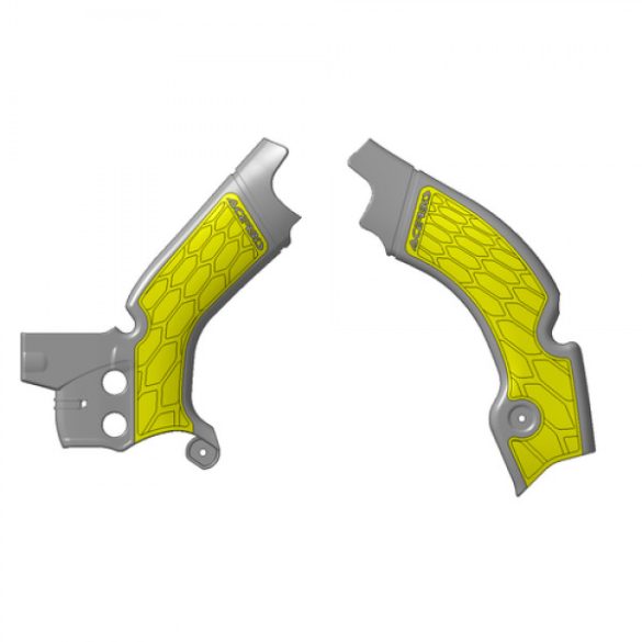 Acerbis vázvédő - X-Grip - SUZUKI RMZ 450 08/17 – szürke/sárga