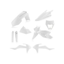   Acerbis teljes idomszett -  EXC/EXC-F/XC-W 2017-2019 - fehér