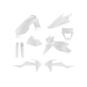 Acerbis teljes idomszett -  EXC/EXC-F/XC-W 2017-2019 - fehér