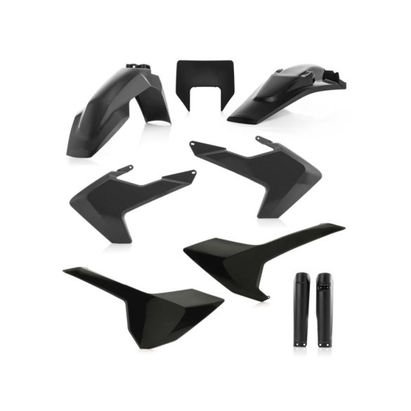 PLASTIC FULL KITS HUSQVARNA TE/FE 17/19 - BLACK