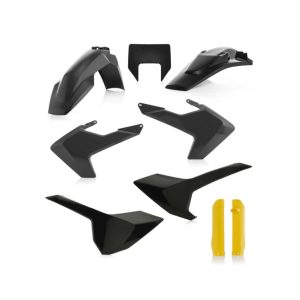 Acerbis teljes idomszett - HUSQVARNA  TE/FE 17/19 - fekete/sárga