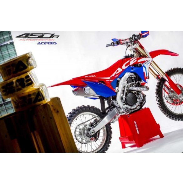 Acerbis teljes idomszett -  HONDA CRF 450 R 2017-2018 + CRF 250 R 2018 - piros/kék