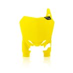   FRONT NUMBER PLATES RAPTOR SUZUKI RMZ450 08-17 + RMZ250 10-18 - YELLOW