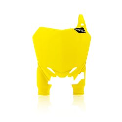   FRONT NUMBER PLATES RAPTOR SUZUKI RMZ450 08-17 + RMZ250 10-18 - YELLOW