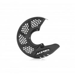 FRONT DISC COVER X-BRAKE VENTED CARBON - GREY